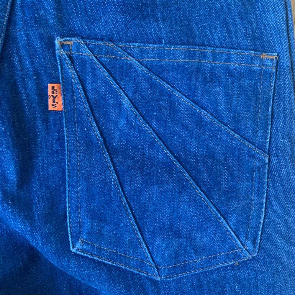 VINTAGE 70s Levi’s ORANGE TAB bell bottom jeans
